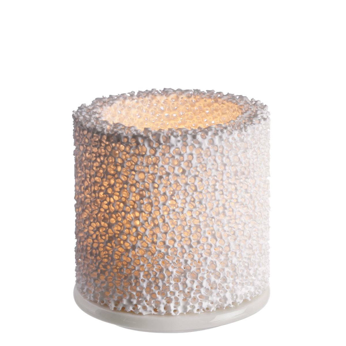 Iittala Підсвічник 10х9х9х9 см білий Fire | https://grandposuda.com.ua