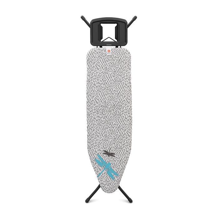 Brabantia Доска со стационарной подставкой для парового утюга 124 x 38 см (B) Barley | https://grandposuda.com.ua