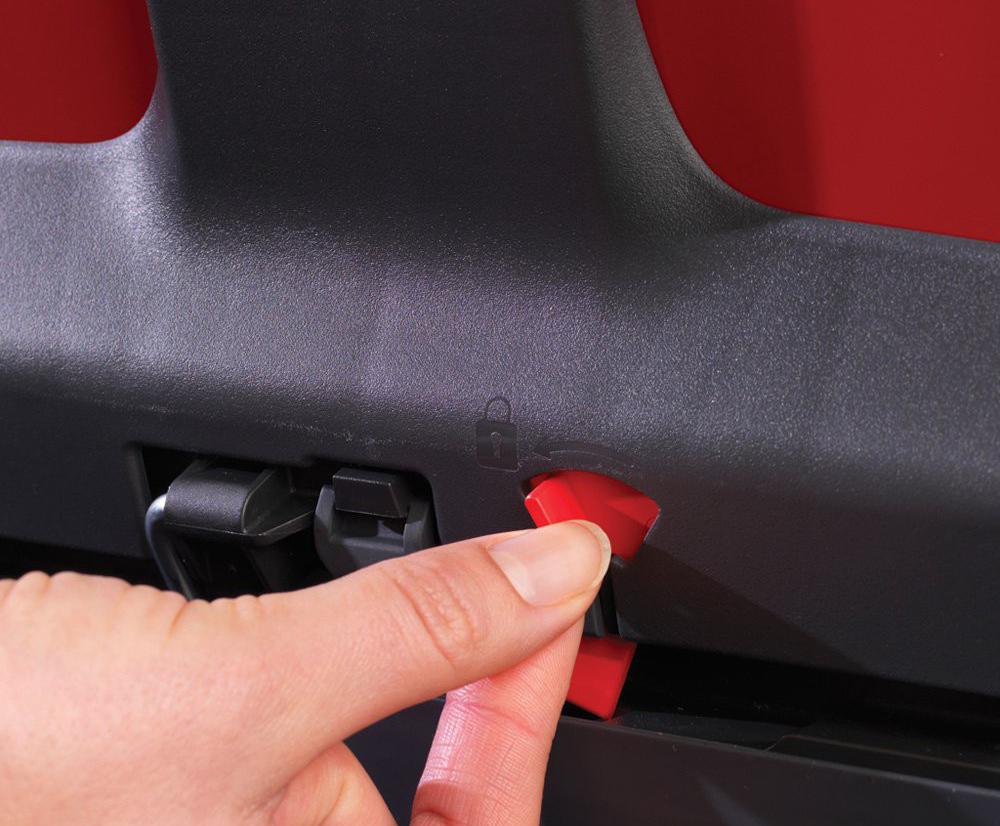 Brabantia Сміттєвий бак з педаллю, 36 л червоний Pedal Bin Bo | https://grandposuda.com.ua