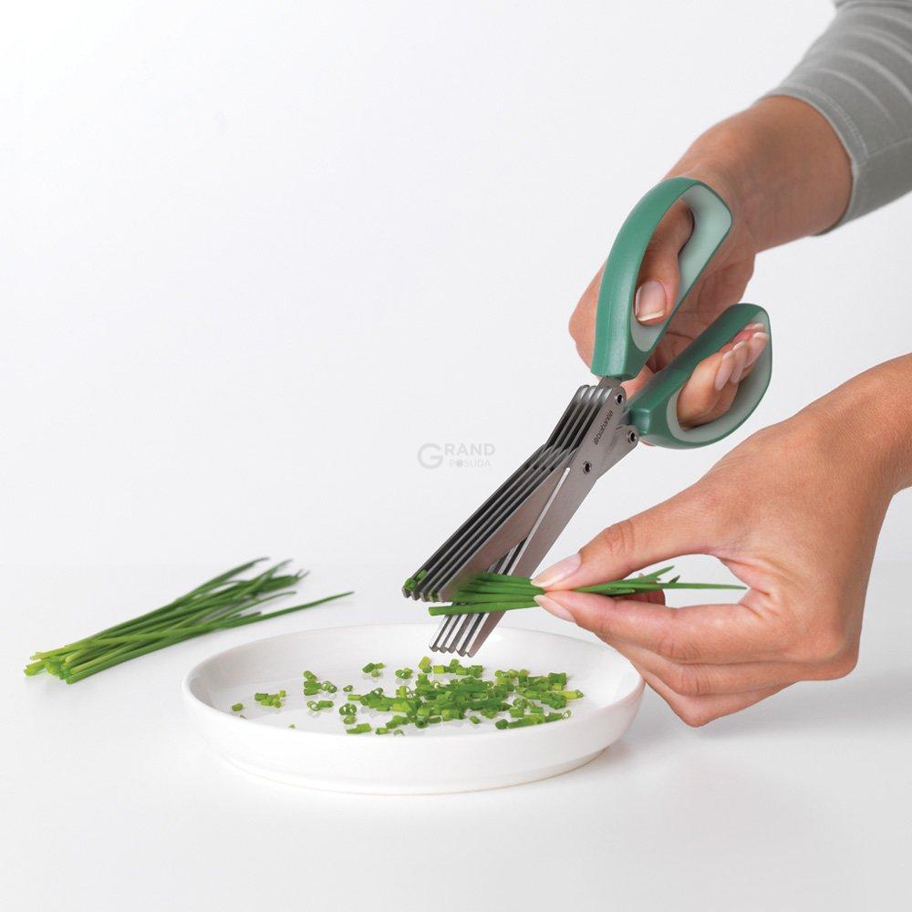 Brabantia Ножиці для зелені 22,5 см зелені Tasty Colours Plus | https://grandposuda.com.ua