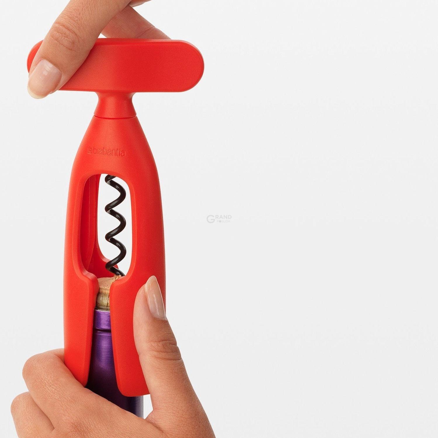 Brabantia Штопор 16 см темно-серый Tasty Colours Plus | https://grandposuda.com.ua