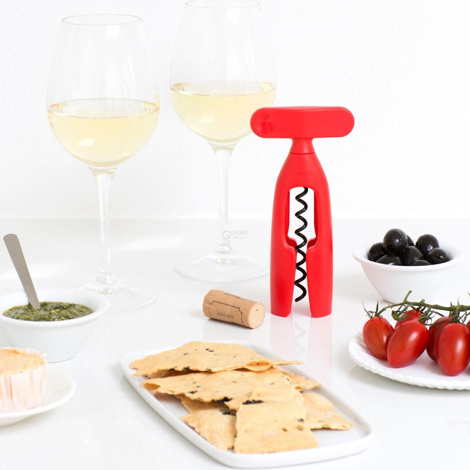 Brabantia Штопор 16 см темно-серый Tasty Colours Plus | https://grandposuda.com.ua