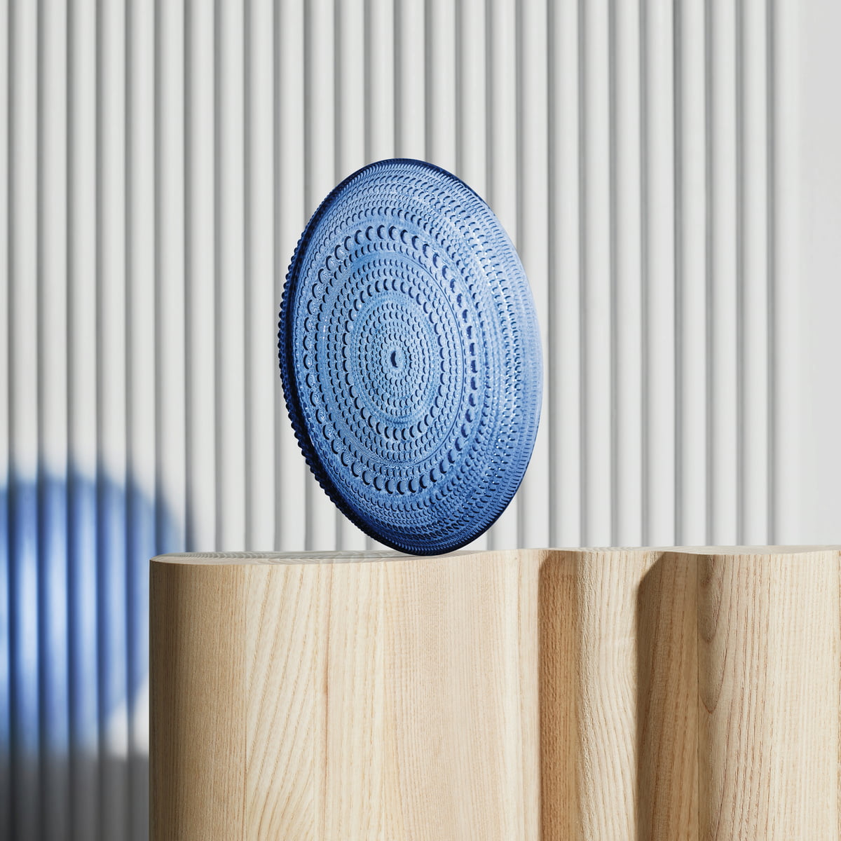 Iittala Блюдо Ø 31,5 см сіре Kastehelmi | https://grandposuda.com.ua