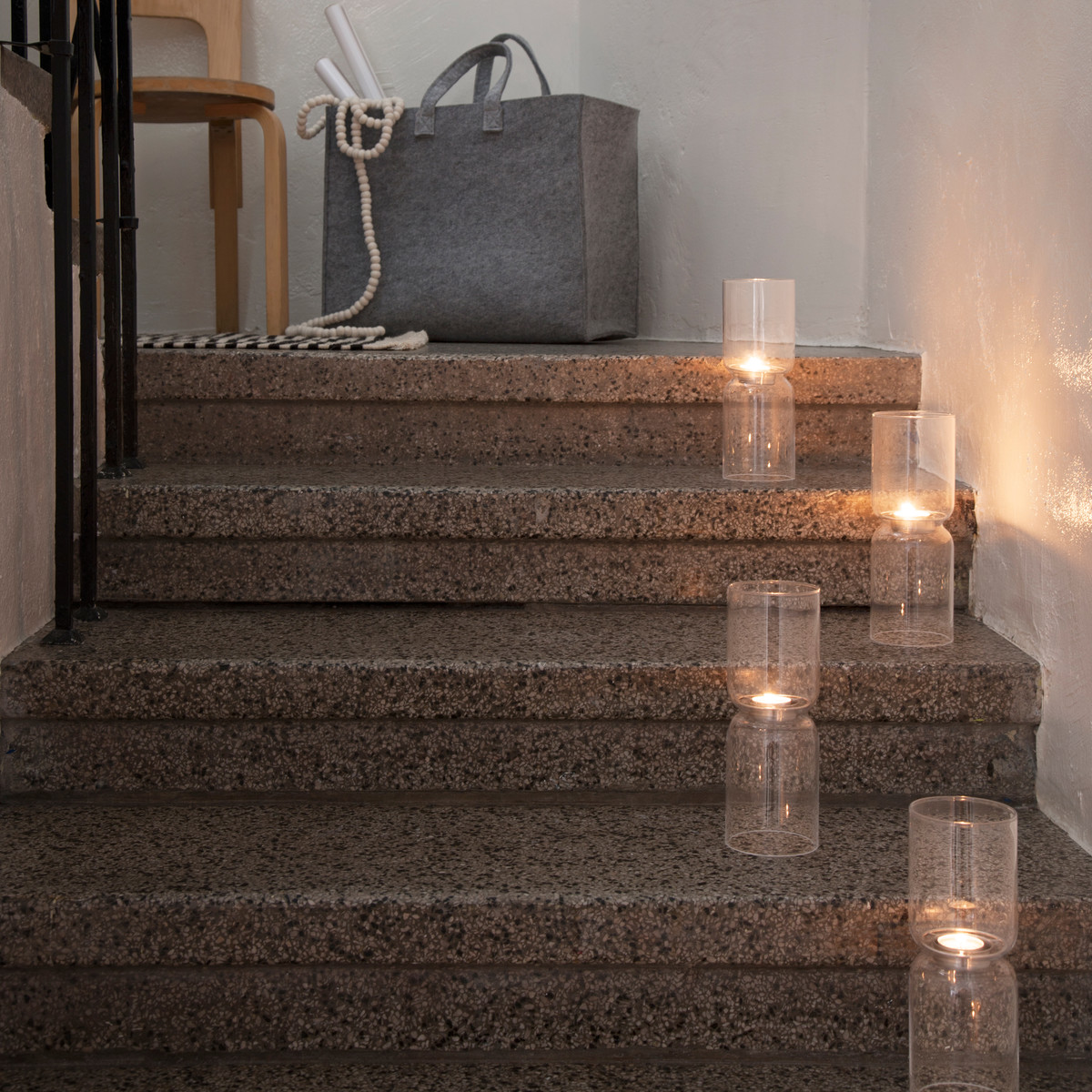 Iittala Подсвечник 60х16,3х16,3х16,3 см прозрачный Lantern | https://grandposuda.com.ua