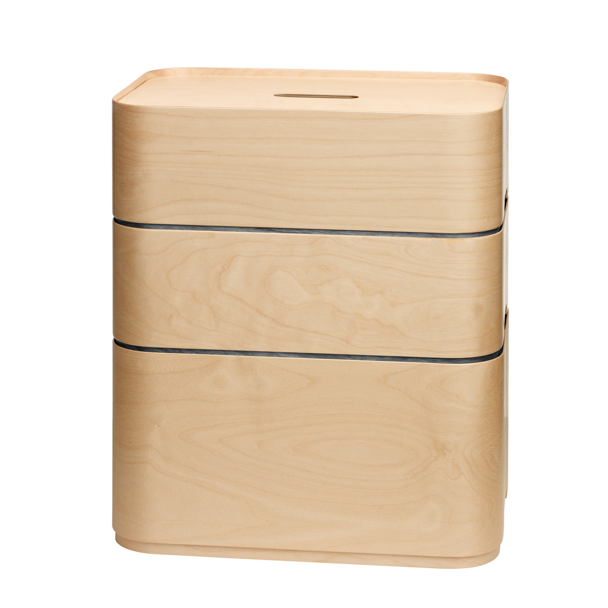 Iittala Ємність для зберігання 15х30х45 см біла Vakka | https://grandposuda.com.ua