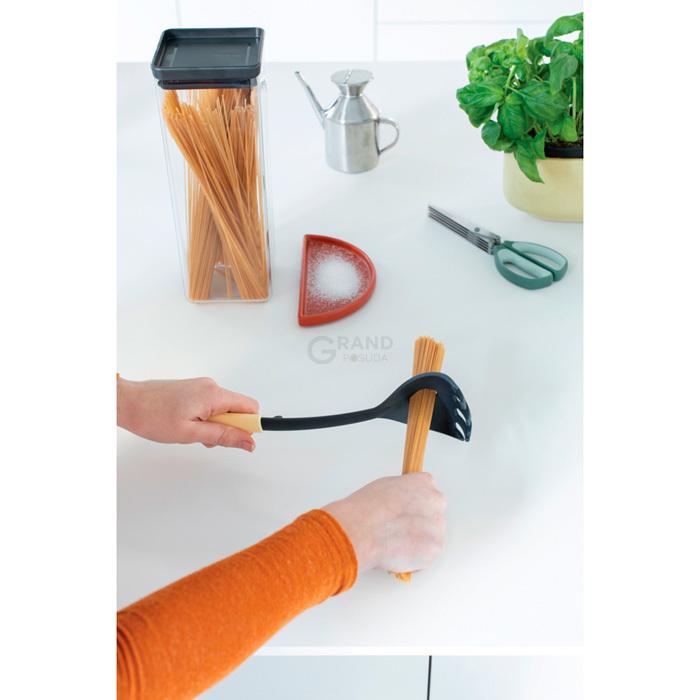 Brabantia Ложка для спагетті 30 см жовта Tasty Colours Plus | https://grandposuda.com.ua