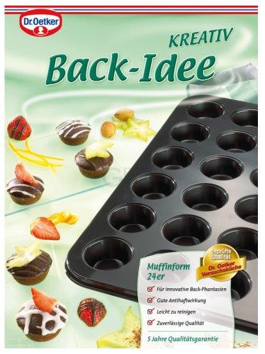 Dr. Oetker Форма для выпечки на 24 маффина Back - Idee Kreativ | https://grandposuda.com.ua