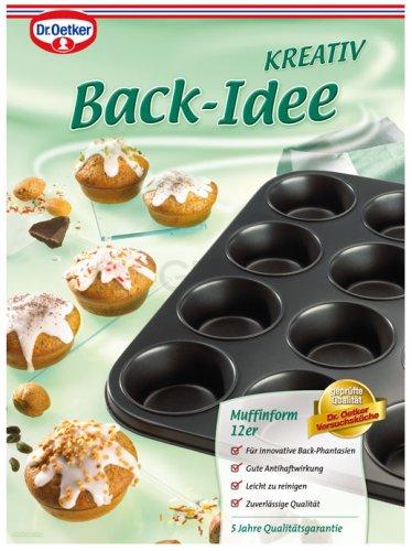 Dr. Oetker Форма для выпечки на 12 маффинов Back - Idee Kreativ | https://grandposuda.com.ua