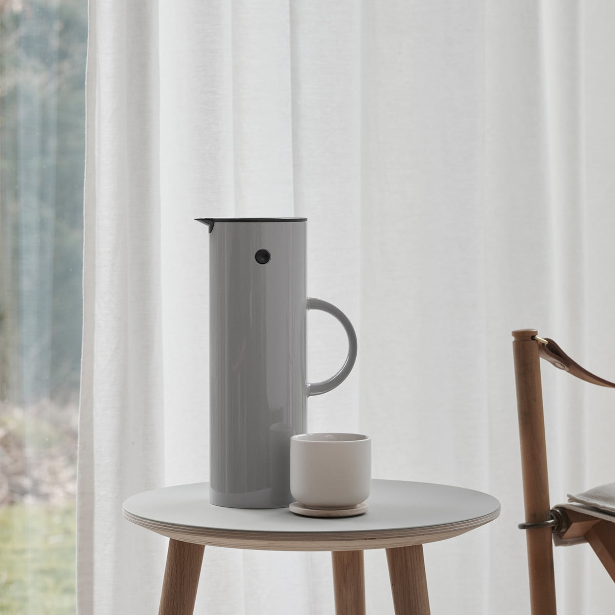 Термокувшин 1 л голубой EM 77 Stelton | https://grandposuda.com.ua