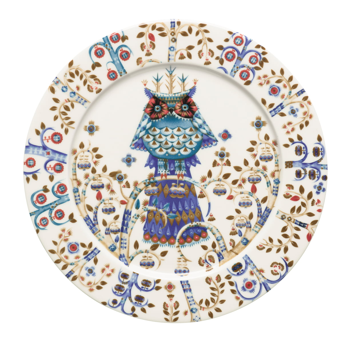 Iittala Тарілка Ø 27 см біла / мульти Taika Iittala Тарілка Ø 27 см біла / мульти Taika | https://grandposuda.com.ua