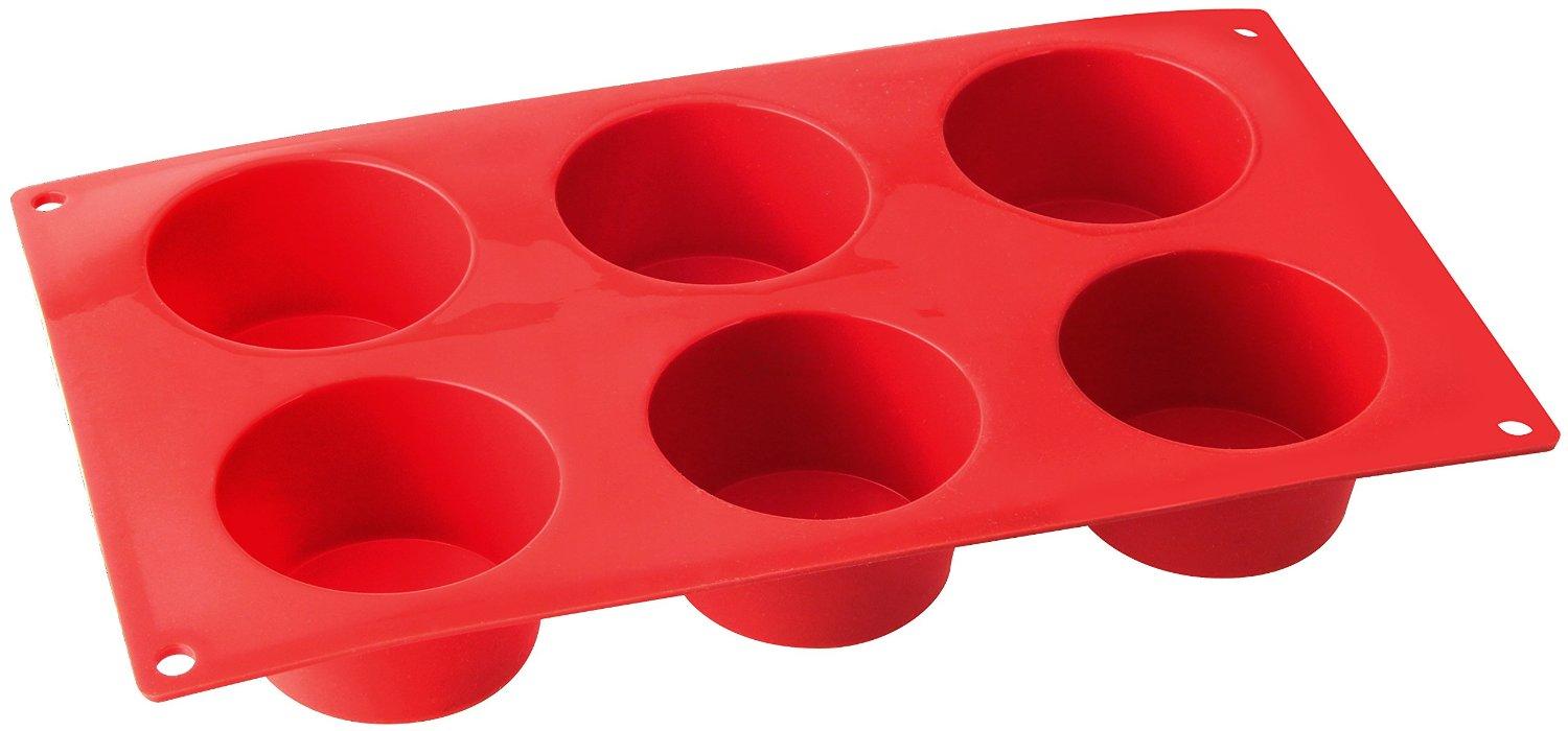 Dr. Oetker Форма для выпечки на 6 маффинов Flexxibel | https://grandposuda.com.ua