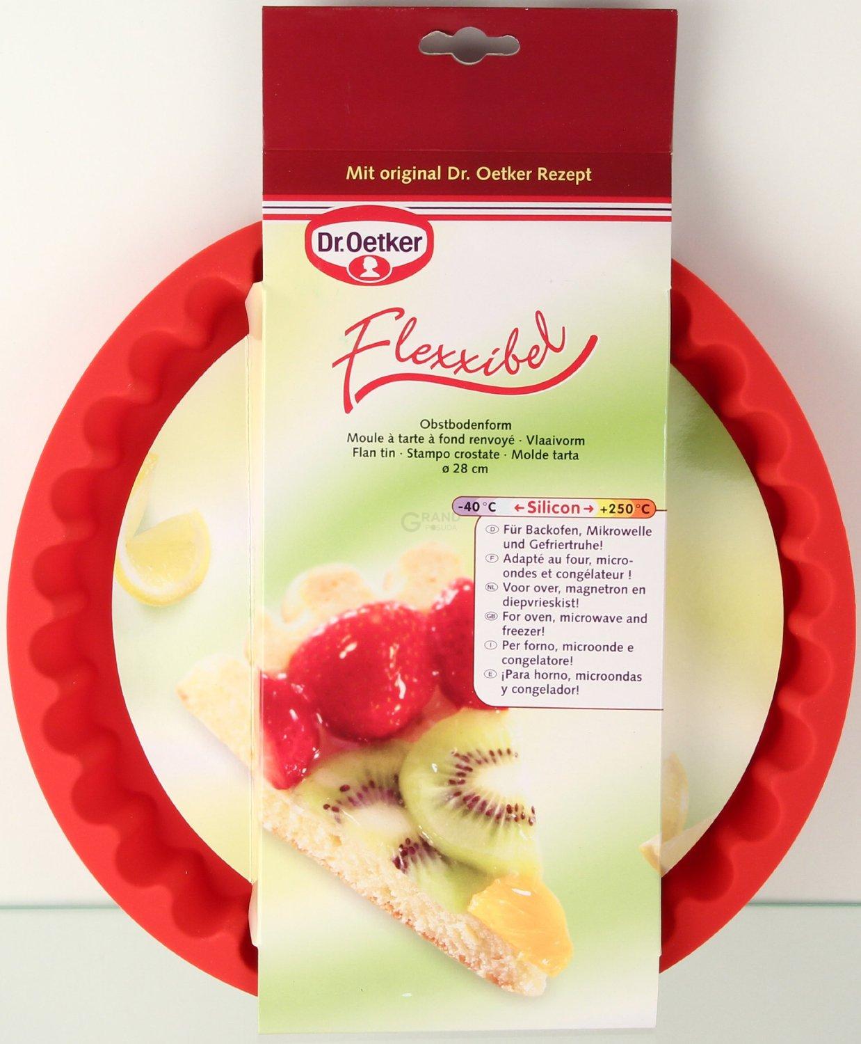 Dr. Oetker Форма для випікання торта силіконова Ø 28 см Flexxibel | https://grandposuda.com.ua