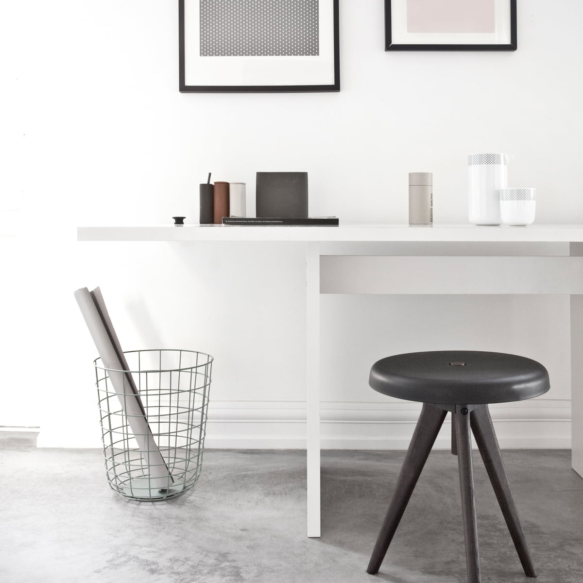 Корзина 35x32x32x32 см хром Wire Menu | https://grandposuda.com.ua