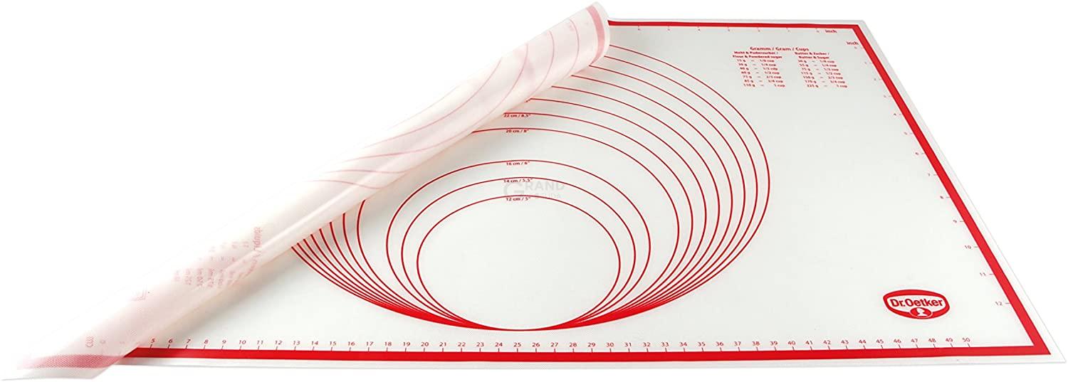 Dr. Oetker Силиконовый коврик для выпечки 60 x 40 см | https://grandposuda.com.ua
