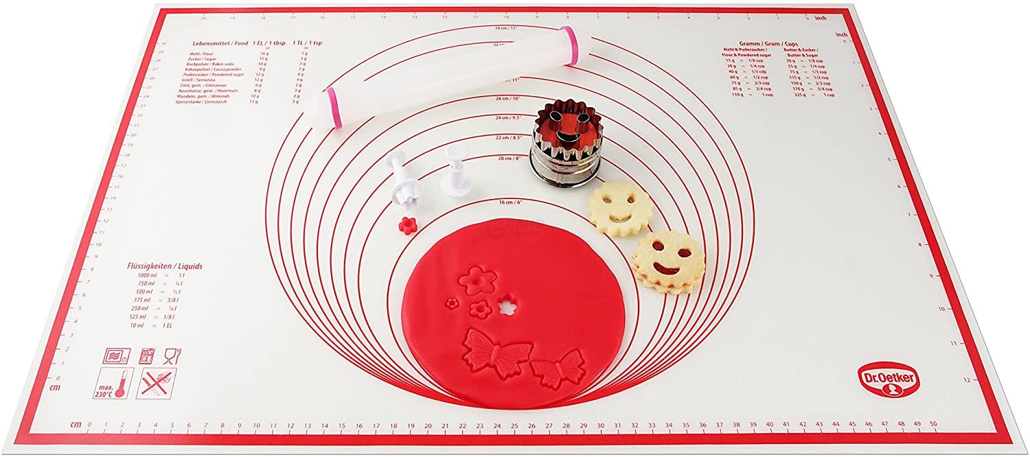 Dr. Oetker Силиконовый коврик для выпечки 60 x 40 см | https://grandposuda.com.ua