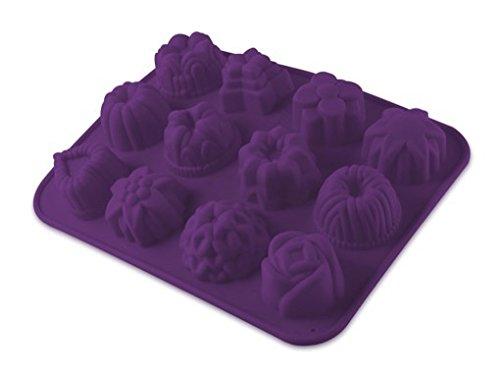 Dr. Oetker Форма для випікання силіконова на 12 кексів Flexxibel Love | https://grandposuda.com.ua