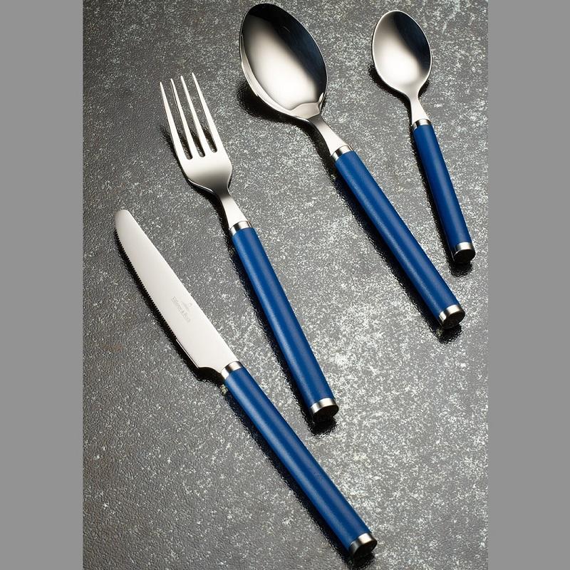 Villeroy & Boch Набір столових приборів 30 предметів Play! blue ocean brown | https://grandposuda.com.ua