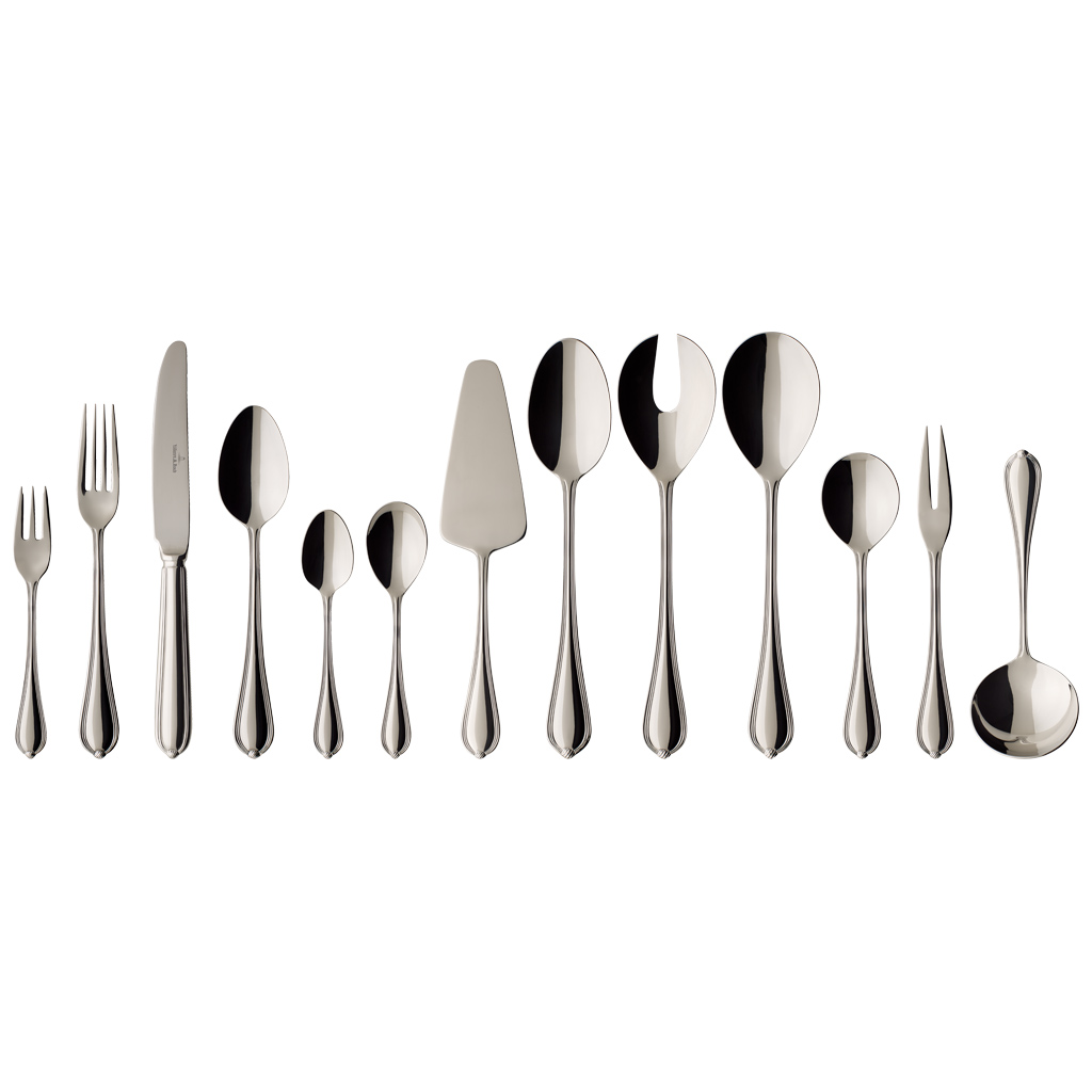 Villeroy & Boch Набор столовых приборов, 68 предметов, глянец Emily | https://grandposuda.com.ua