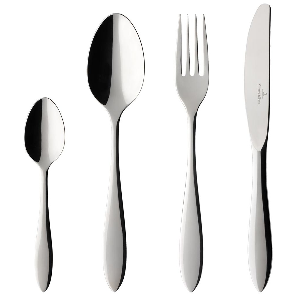 Villeroy & Boch Набор столовых приборов 68 предметов глянец Arthur | https://grandposuda.com.ua