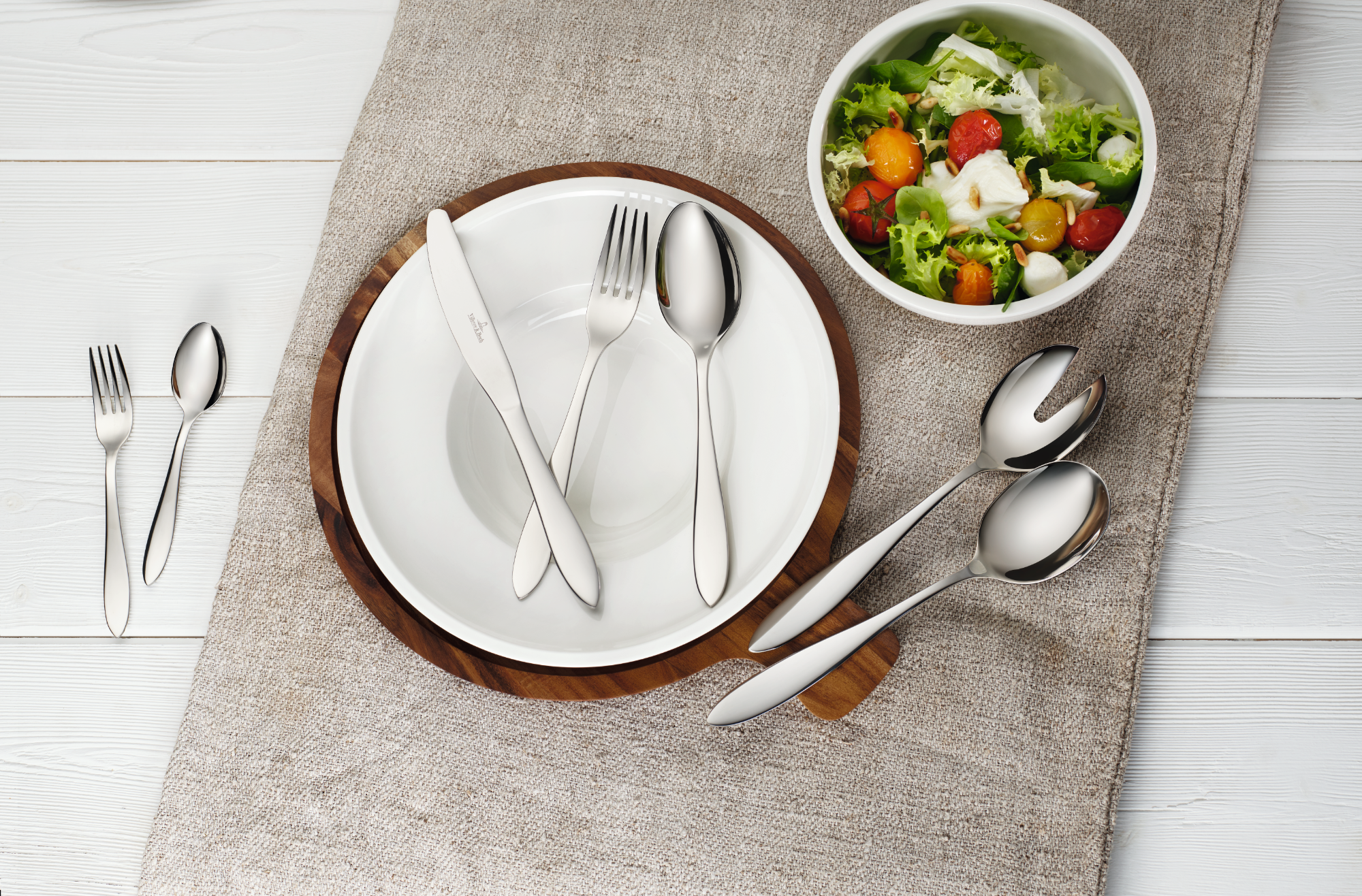 Villeroy & Boch Набор столовых приборов 68 предметов, матовый Arthur | https://grandposuda.com.ua