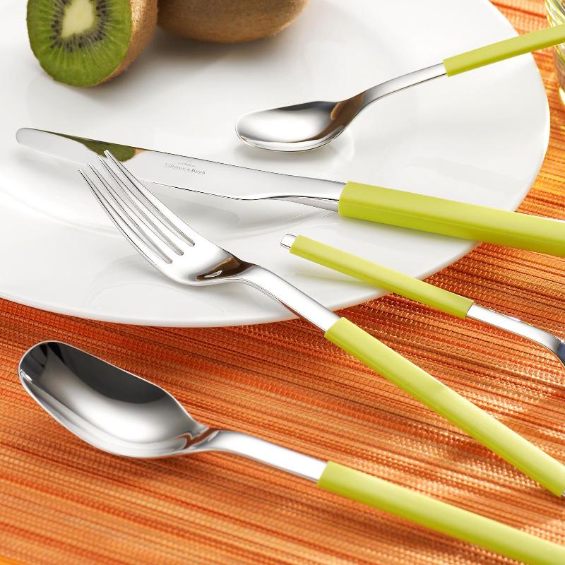 Villeroy & Boch Набор столовых приборов 30 предметов S+ Kiwi | https://grandposuda.com.ua