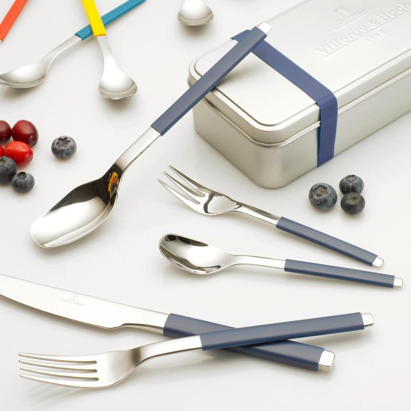 Villeroy & Boch Набір столових приборів 30 предметів S + Blueberry | https://grandposuda.com.ua