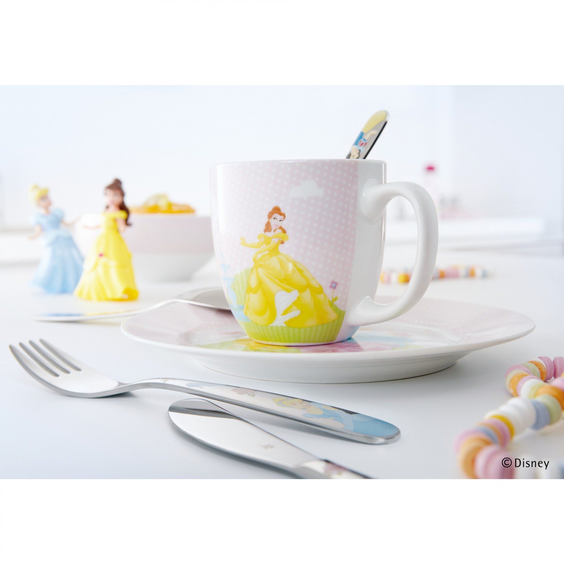 WMF Набор детской посуды 6 предметов Princess | https://grandposuda.com.ua