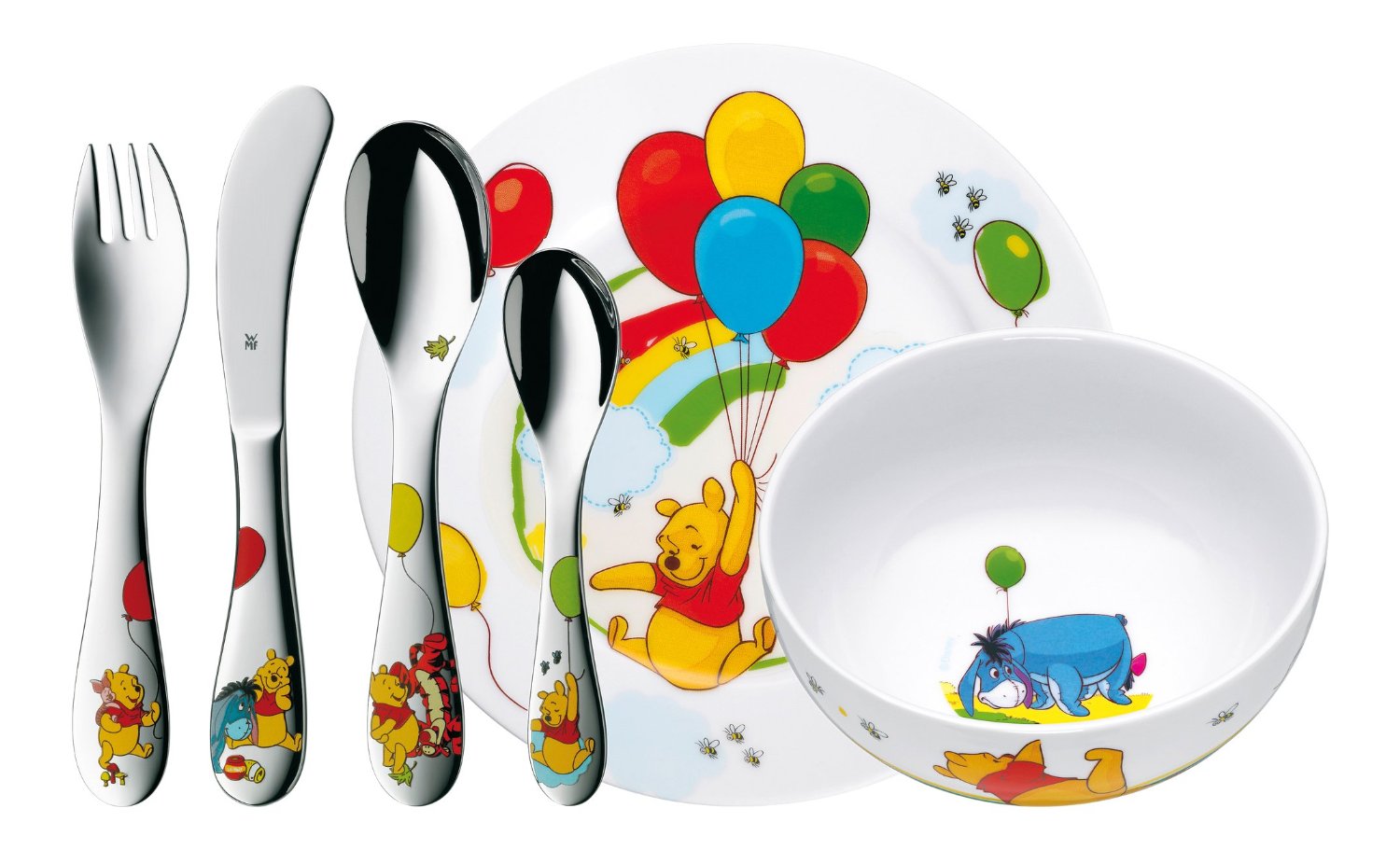 WMF Набор детской посуды 6 предметов Winnie the Pooh | https://grandposuda.com.ua