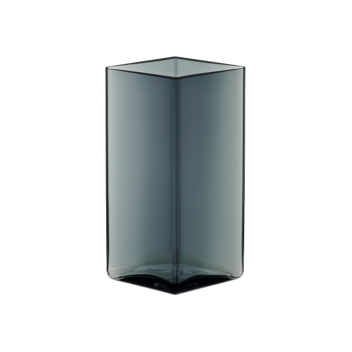 Iittala Ваза 14х11,5х11,5 см красная Ruutu | https://grandposuda.com.ua