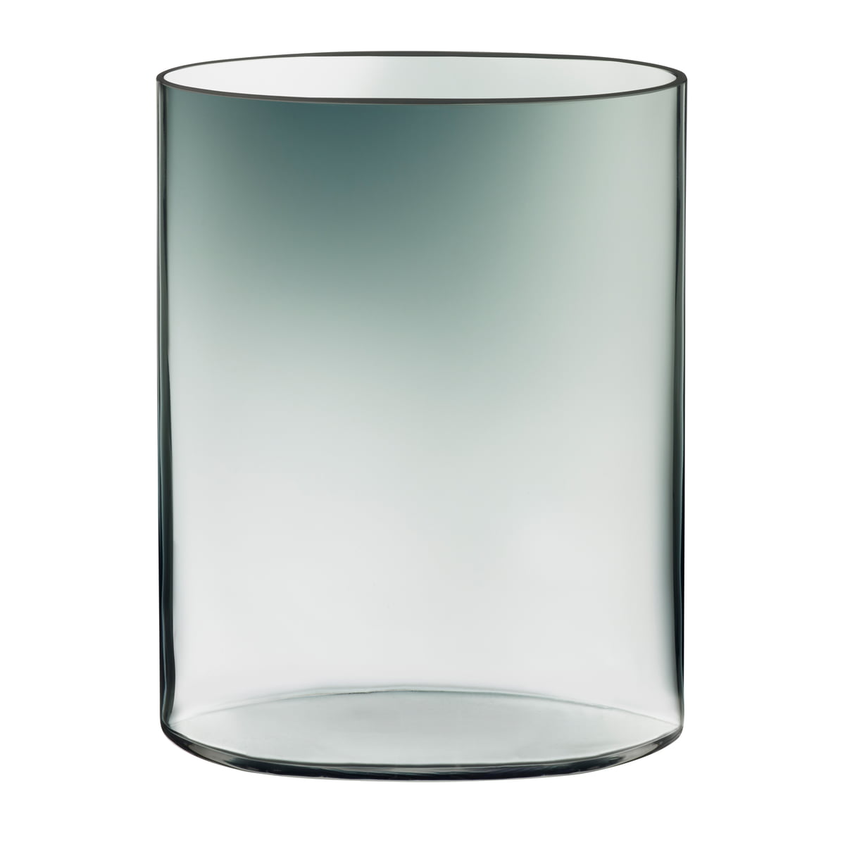Iittala Ваза 25х25х25 см прозрачная/серая Ovalis | https://grandposuda.com.ua