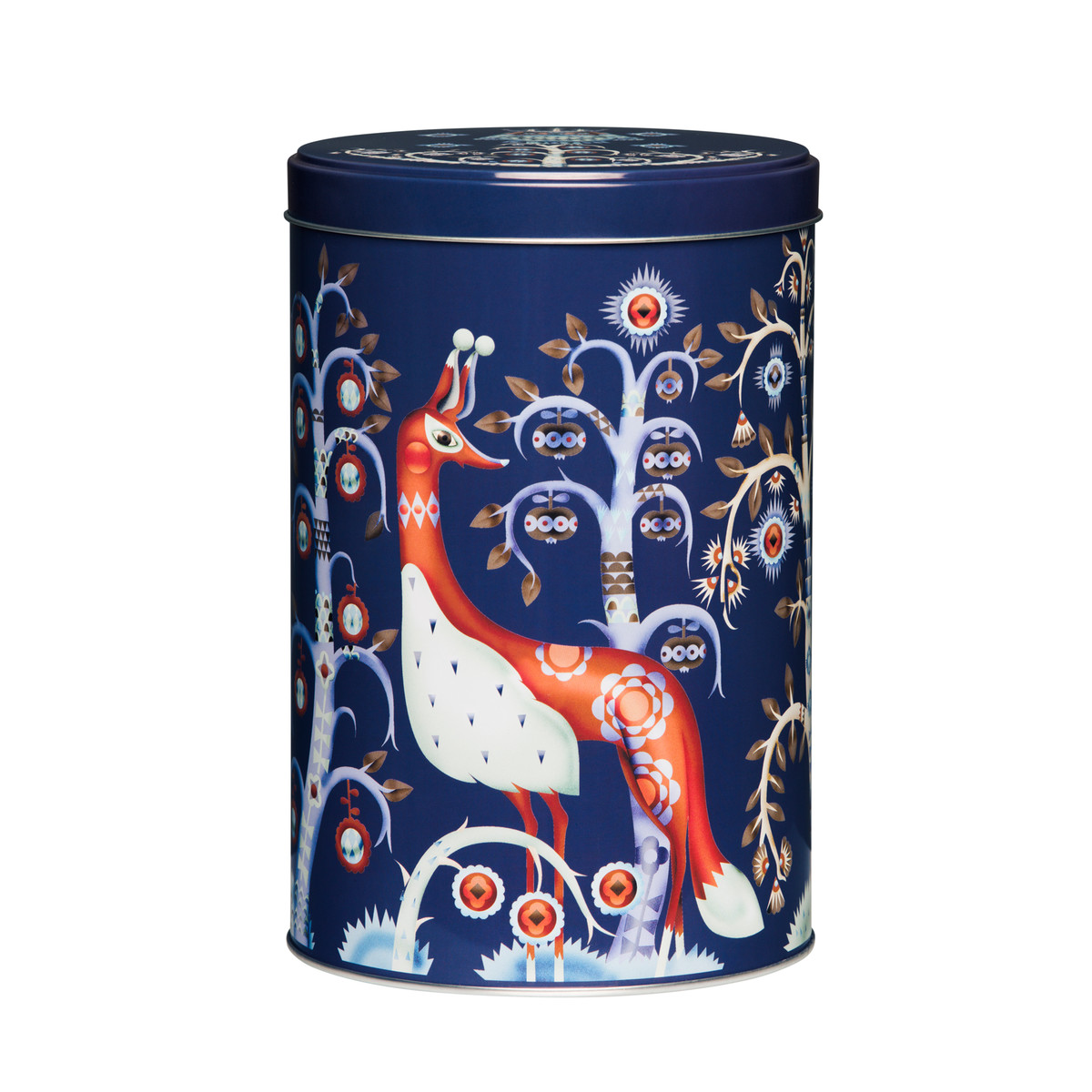 Iittala Ємність для зберігання 19,5х12,8х12,8х12,8 см синя Taika | https://grandposuda.com.ua