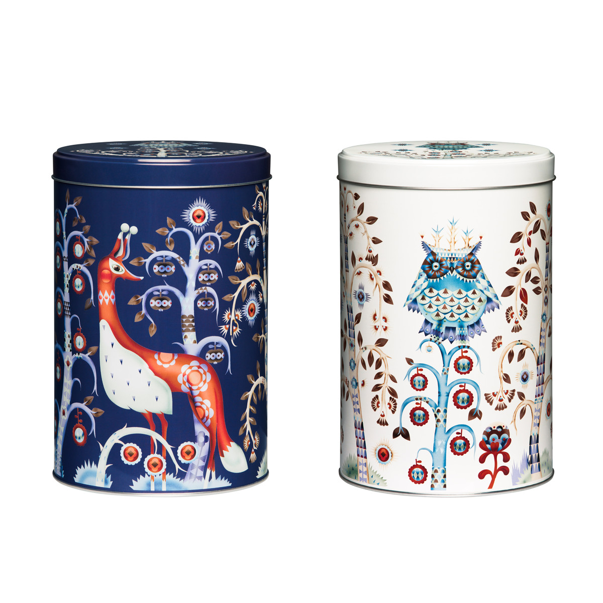 Iittala Ємність для зберігання 19,5х12,8х12,8х12,8 см біла Taika | https://grandposuda.com.ua