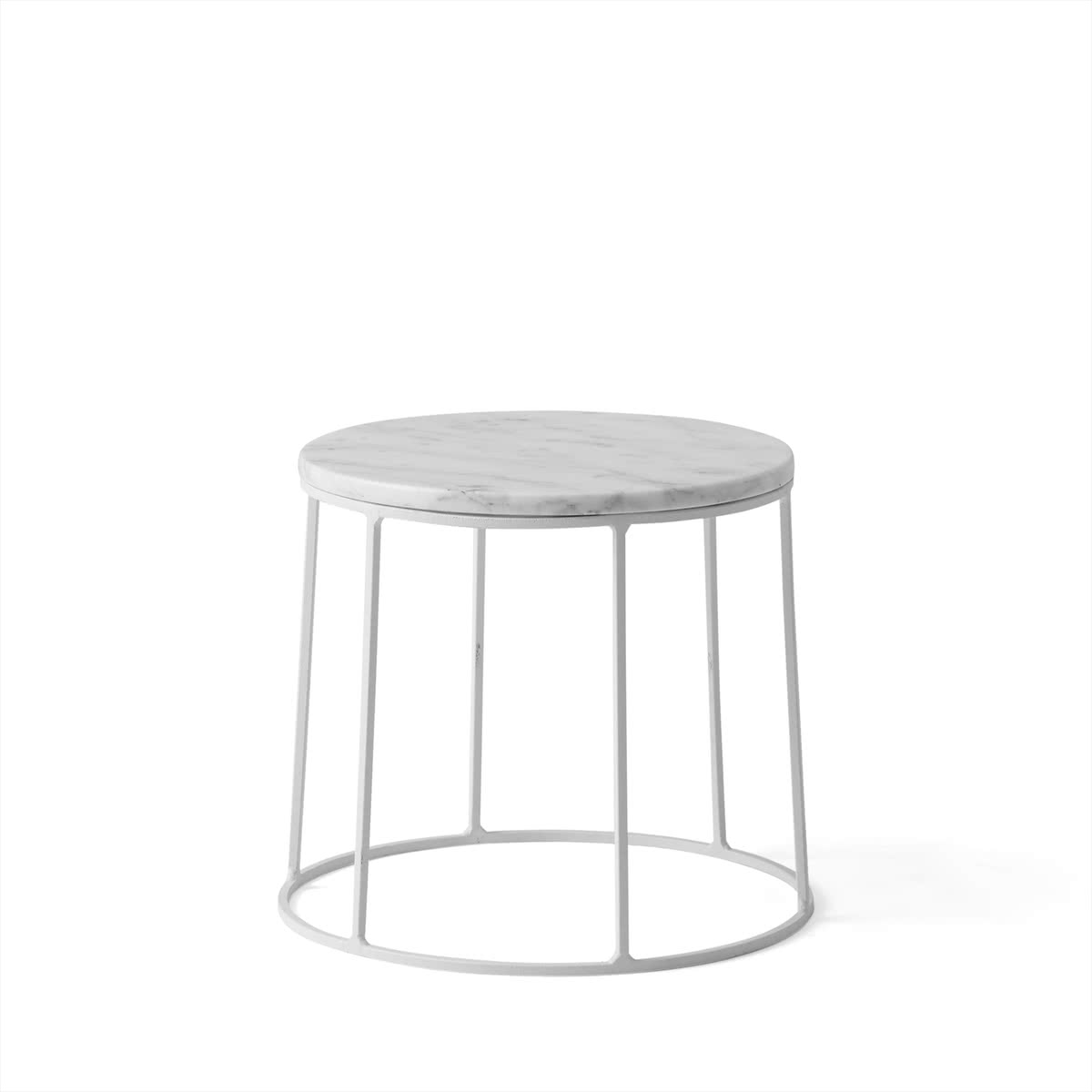 Подставка для цветочного горшка 40x23x23x23 см черная Wire Menu | https://grandposuda.com.ua