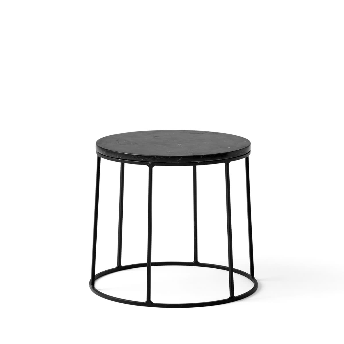 Подставка для цветочного горшка 40x23x23x23 см черная Wire Menu | https://grandposuda.com.ua