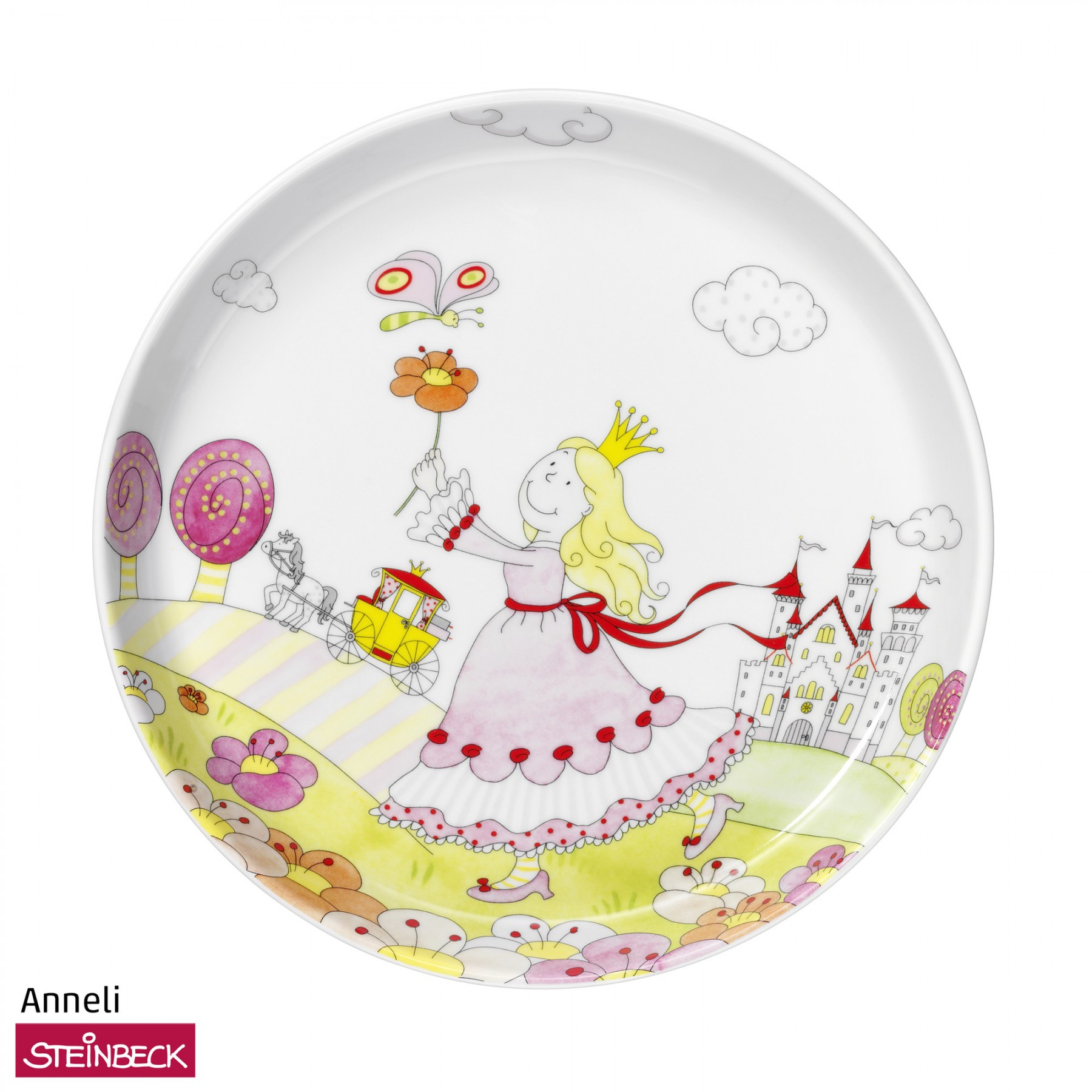 WMF Набор детской посуды 6 предметов Prinzessin Anneli | https://grandposuda.com.ua