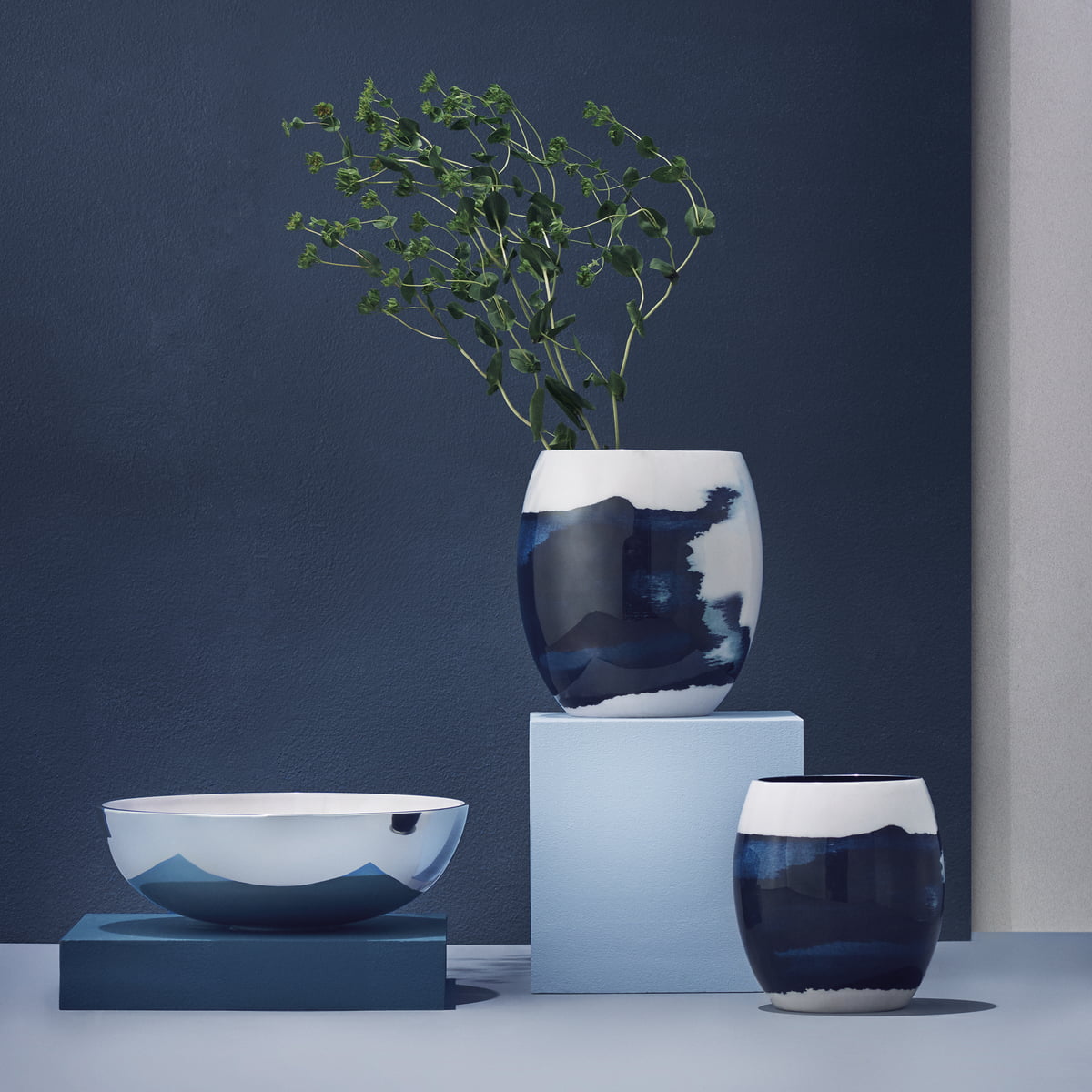 Ваза 16,6 см Stockholm Aquatic Stelton | https://grandposuda.com.ua