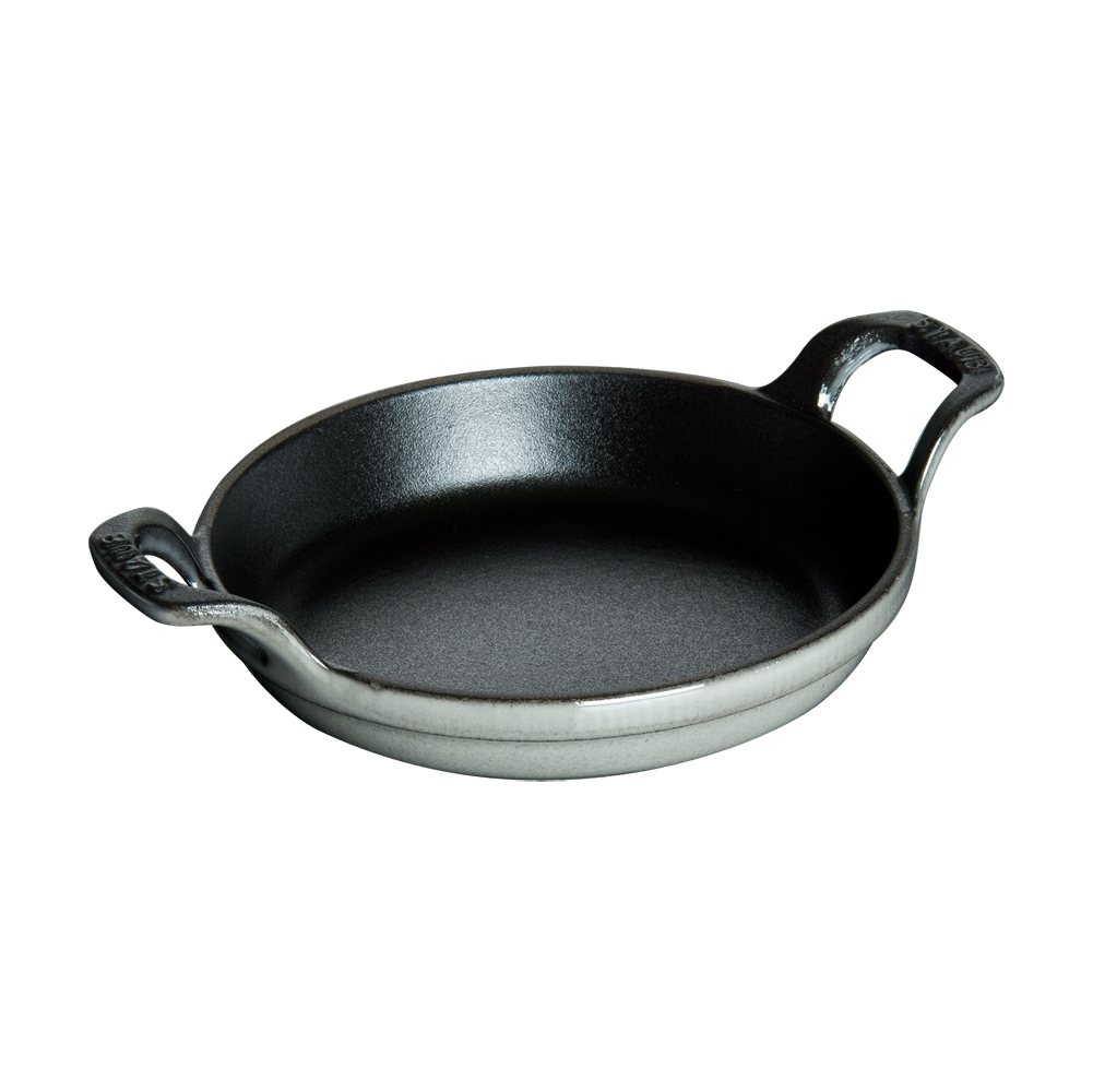 Staub Форма для запекания 19 см Graphite Grey | https://grandposuda.com.ua