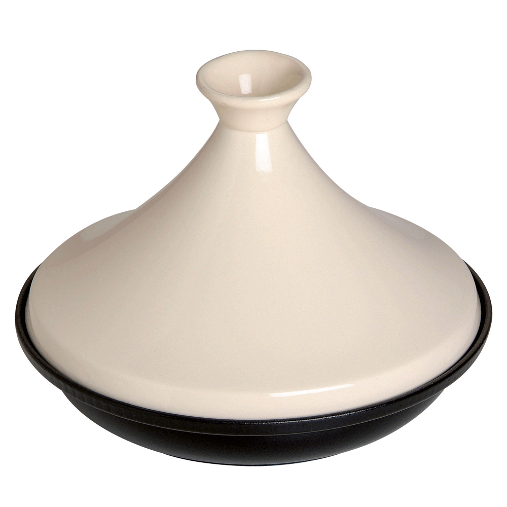 Staub Тажин 28 см. Cream | https://grandposuda.com.ua