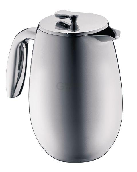 Bodum Кавник з подвійними стінками матовий, 1 л, Columbia | https://grandposuda.com.ua