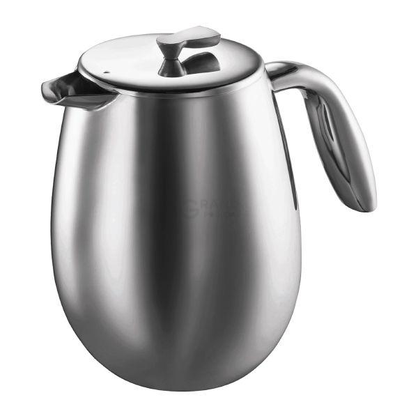 Bodum Кавник з подвійними стінками матовий, 1,5 л, Columbia | https://grandposuda.com.ua