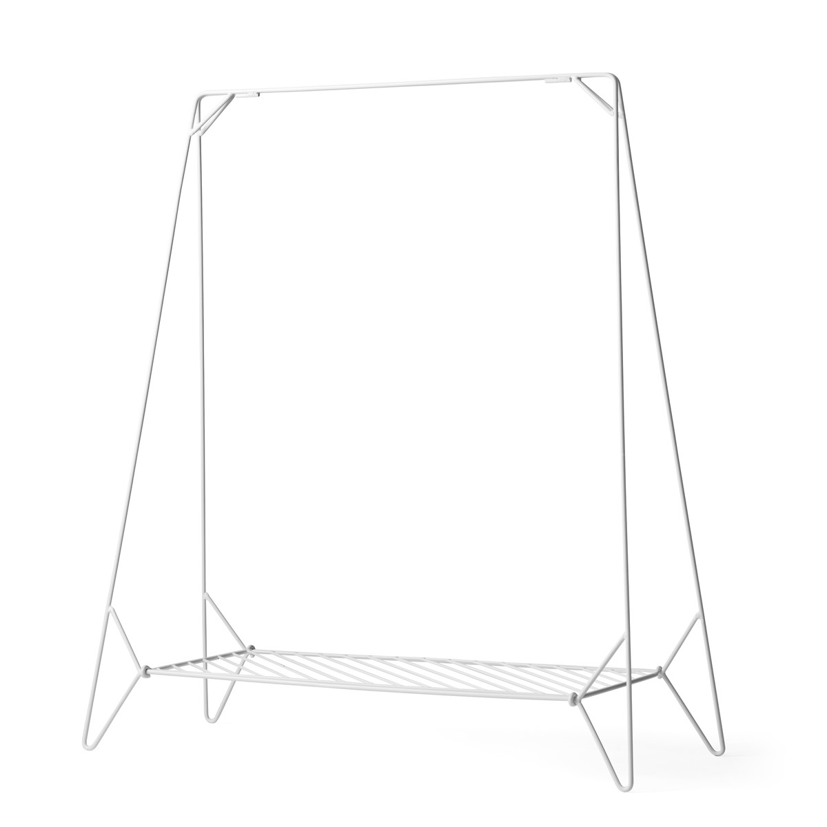Вешалка 147x52x130 см белая Anker Rack Menu | https://grandposuda.com.ua