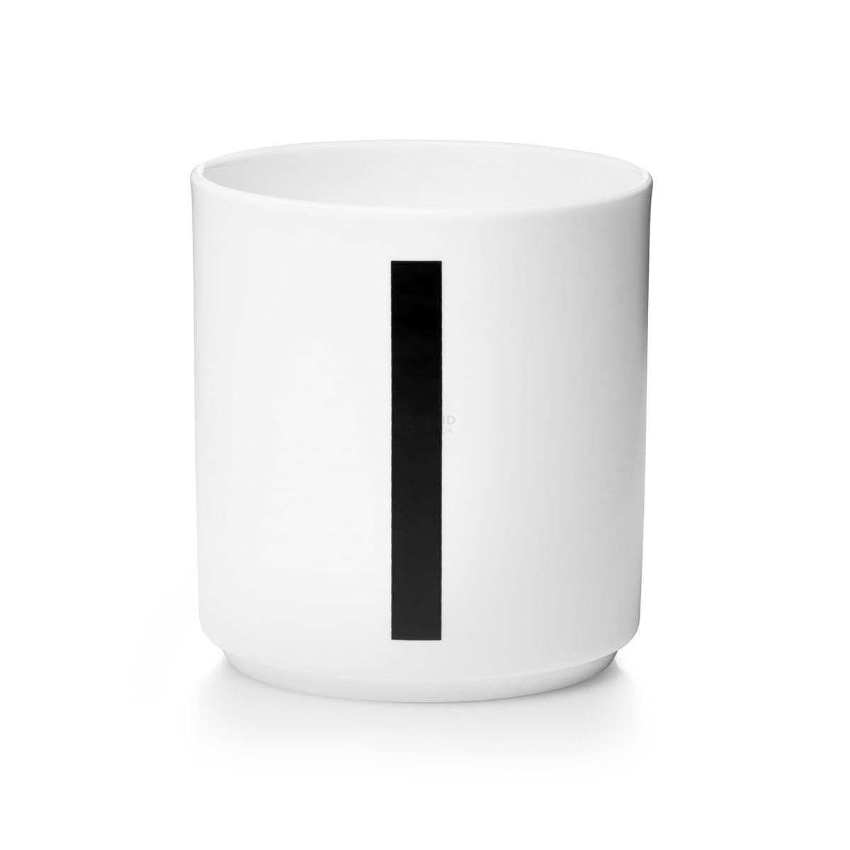 Design Letters Чашка I 325 мл белая AJ Porzellan Becher | https://grandposuda.com.ua