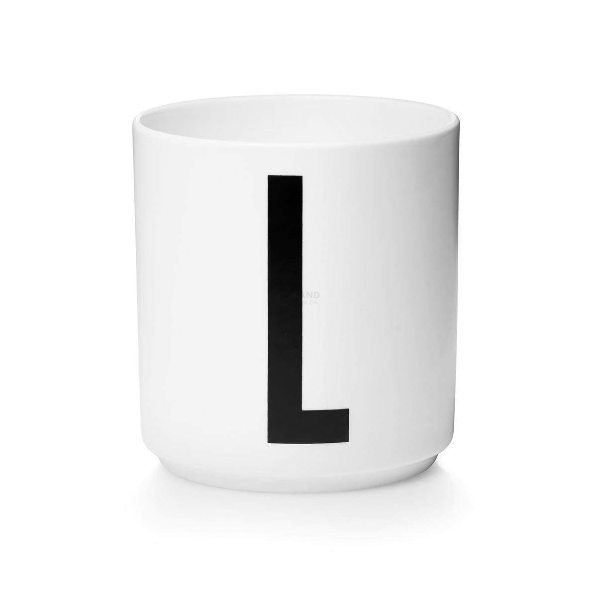 Design Letters Чашка L 325 мл белая AJ Porzellan Becher | https://grandposuda.com.ua