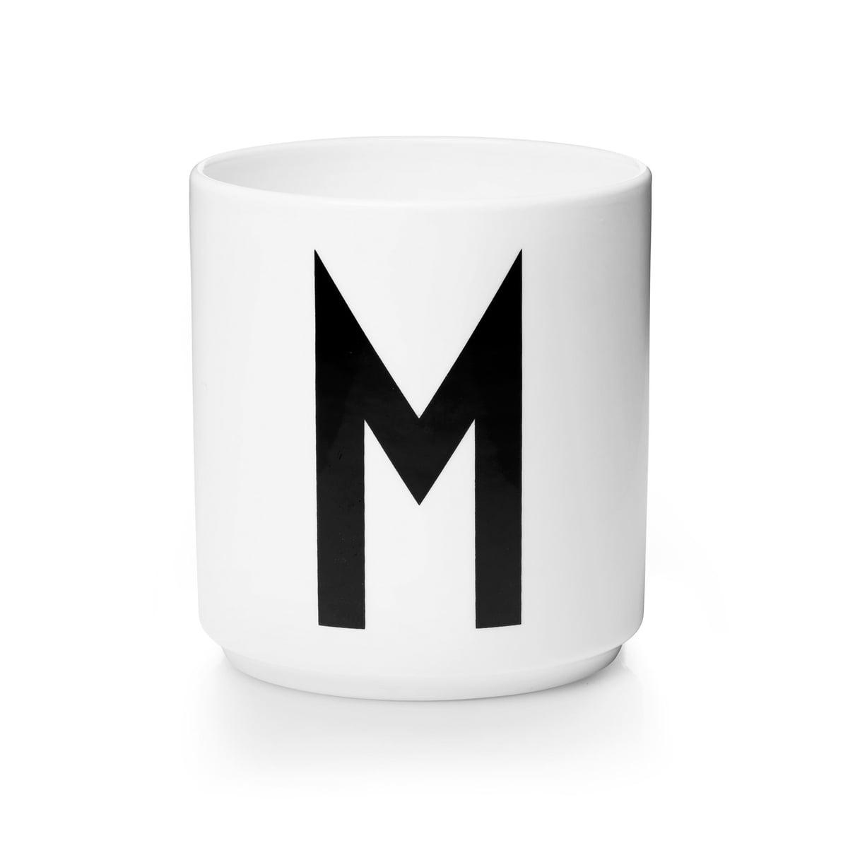 Design Letters Чашка M 325 мл біла AJ Porzellan Becher | https://grandposuda.com.ua