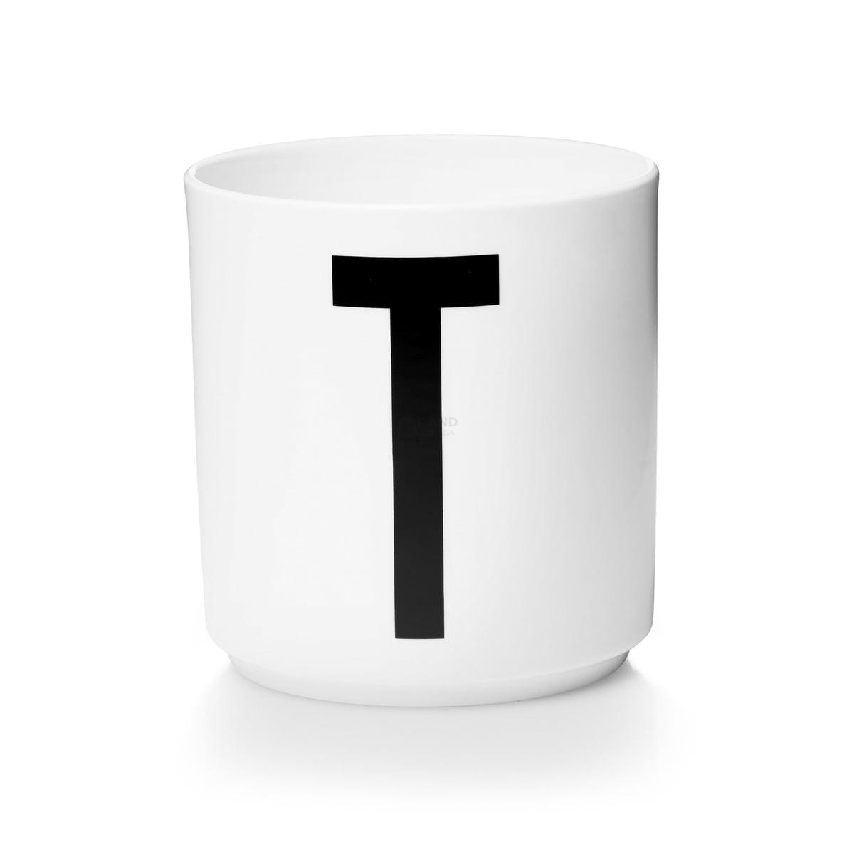 Design Letters Чашка T 325 мл белая AJ Porzellan Becher | https://grandposuda.com.ua
