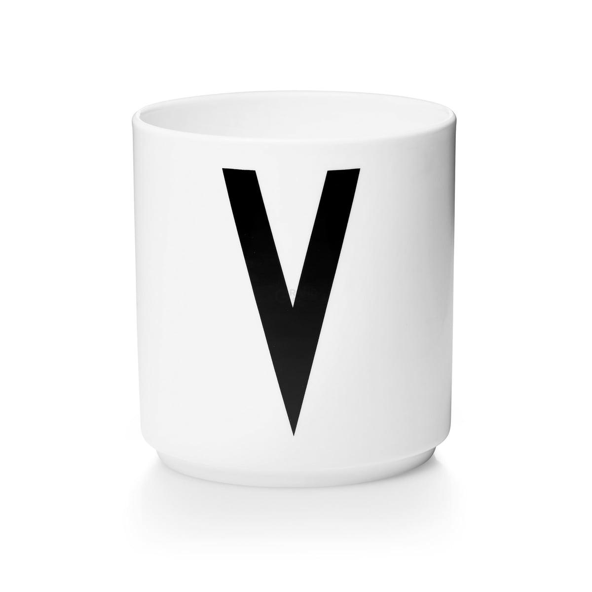 Design Letters Чашка V 325 мл белая AJ Porzellan Becher | https://grandposuda.com.ua