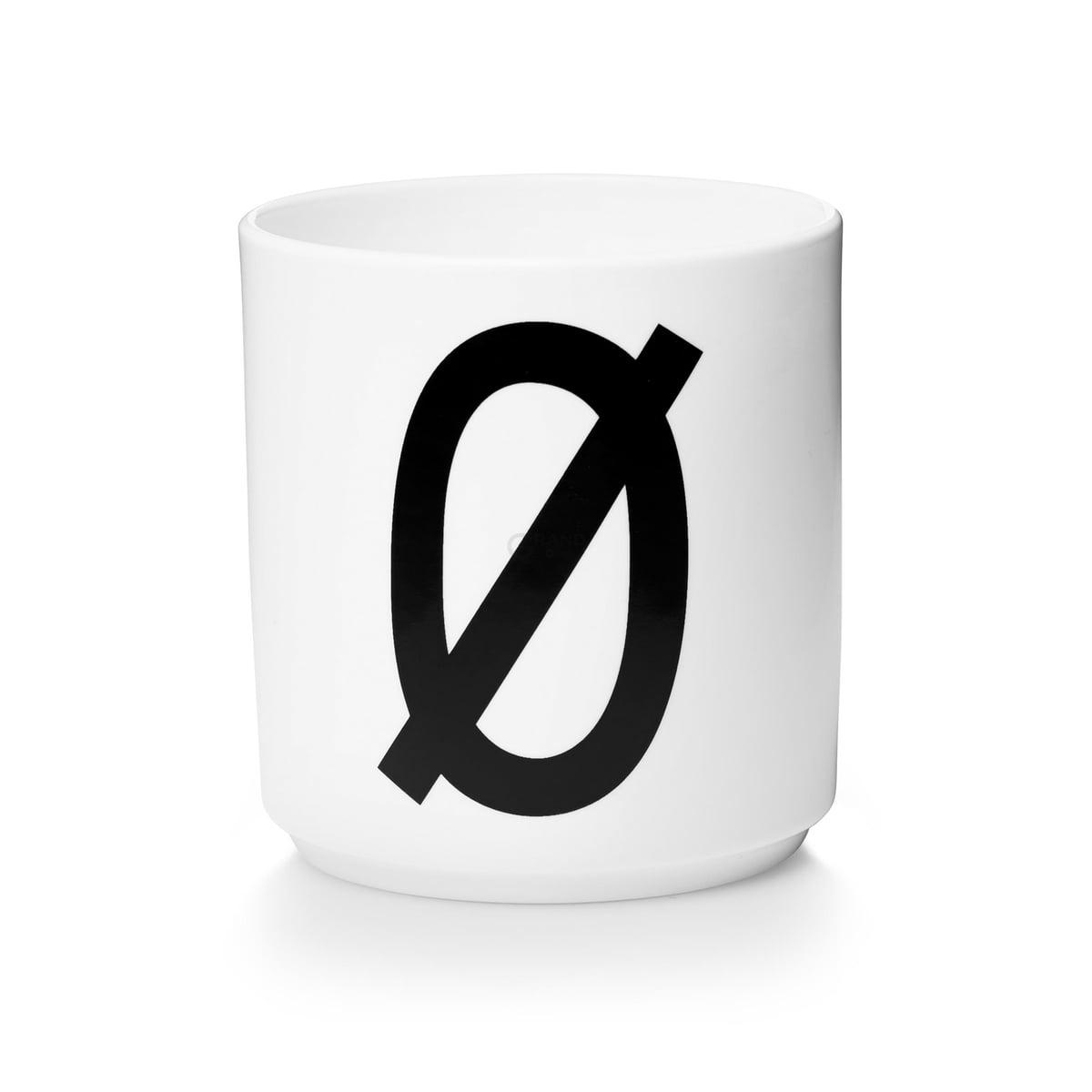 Design Letters Чашка 325 мл белая AJ Porzellan Becher | https://grandposuda.com.ua