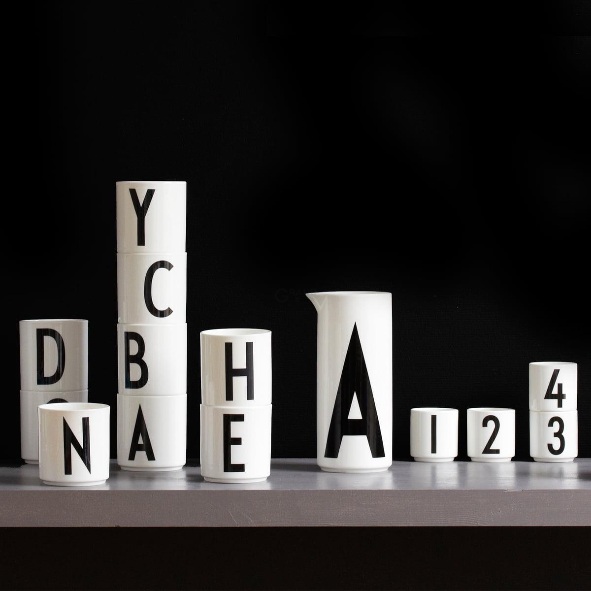 Design Letters Чашка 325 мл белая AJ Porzellan Becher | https://grandposuda.com.ua