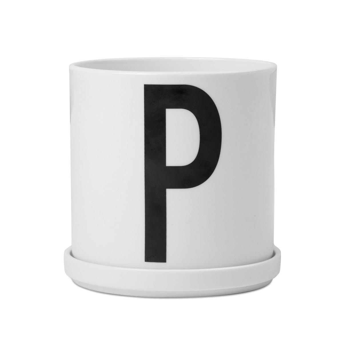 Design Letters Цветочный горшок 12x11,5x11,5x11,5 см белый AJ Porzellan Pflanztopf | https://grandposuda.com.ua