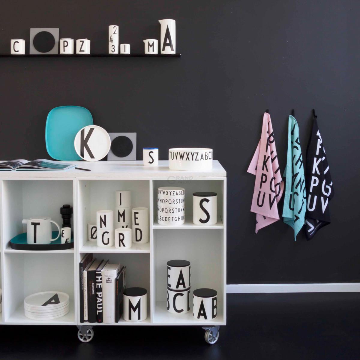 Design Letters Рушник 0,2x60x40 см рожеве ABC Geschirrtuch-Set | https://grandposuda.com.ua